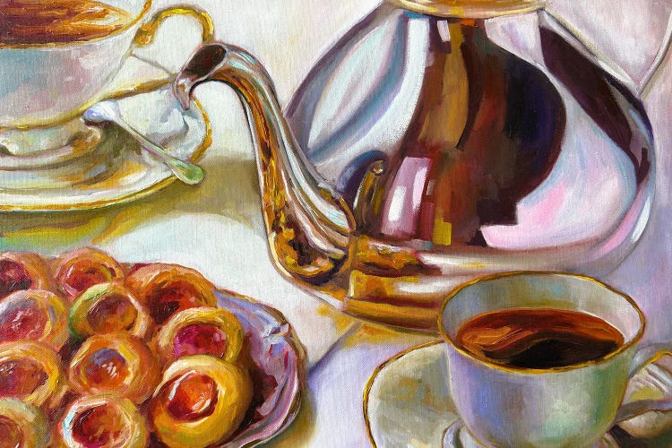 Coffee Time by Irene Pomirchy wall art