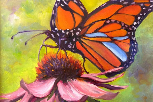 Monarch Butterflies: Monarch by Irene Pomirchy