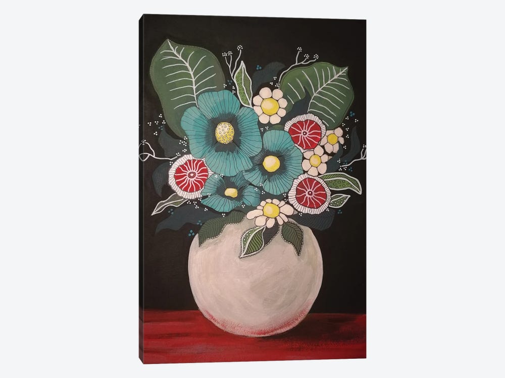 Flowers II by Irina Pandeva 1-piece Canvas Print