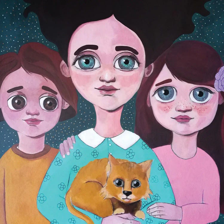 Friends by Irina Pandeva wall art