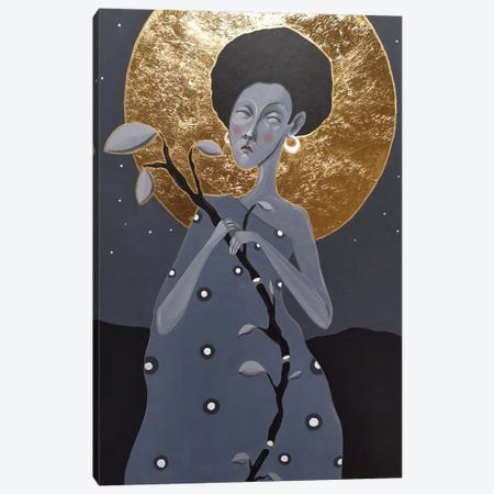 Mother Of Night Canvas Print #IPV21} by Irina Pandeva Art Print