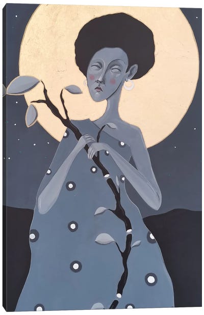 Mother Of Night II Canvas Art Print - Irina Pandeva