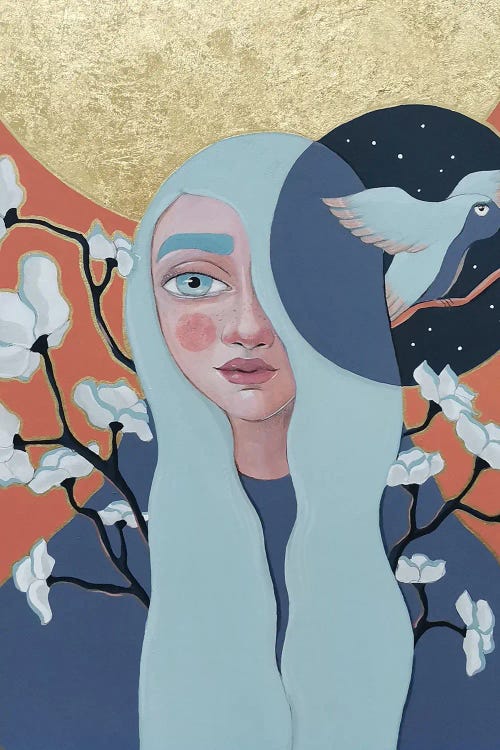 Night Flight by Irina Pandeva wall art