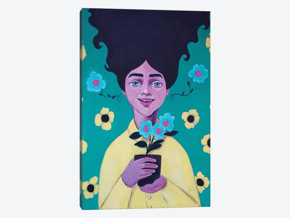 Flower Girl by Irina Pandeva 1-piece Art Print