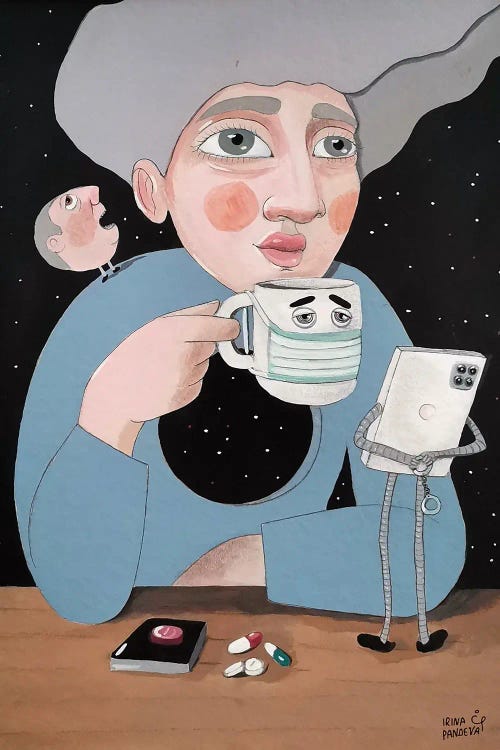 The Void by Irina Pandeva wall art
