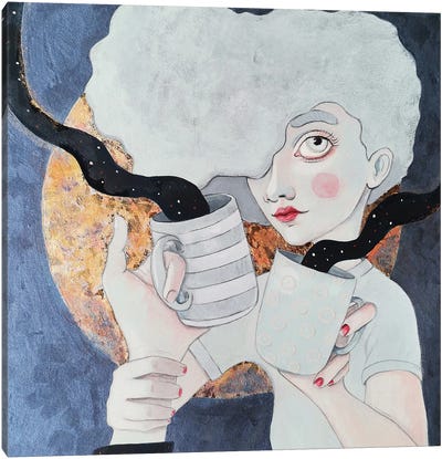 Holding On Canvas Art Print - Irina Pandeva