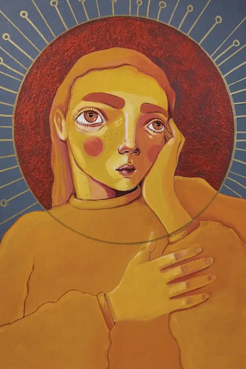 Holy by Irina Pandeva wall art