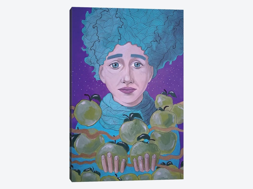 Too Many Apples by Irina Pandeva 1-piece Canvas Art