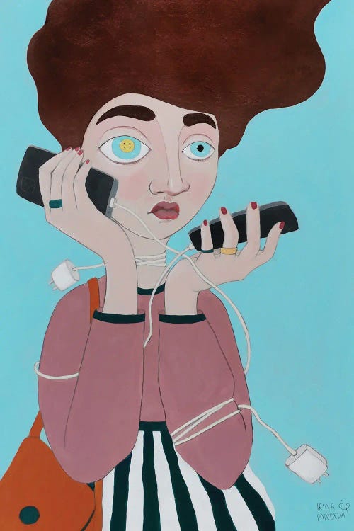 Social Life by Irina Pandeva wall art