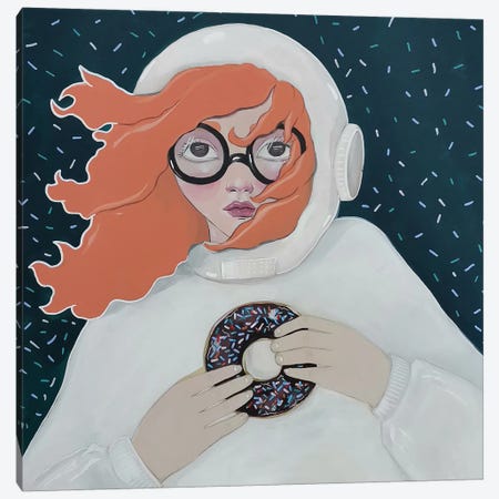 Doughnut Canvas Print #IPV67} by Irina Pandeva Canvas Art