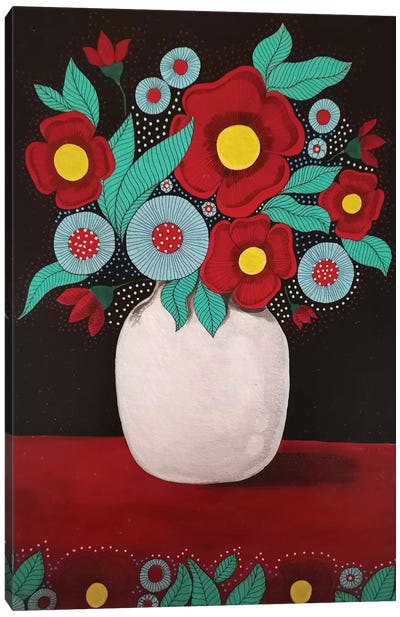 Flowers Canvas Art Print - Irina Pandeva