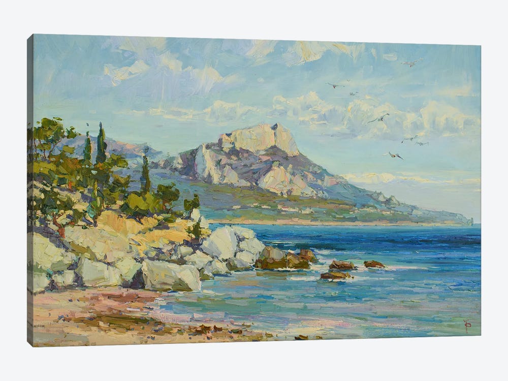 Calm Seaside by Igor Pozdeev 1-piece Canvas Art Print