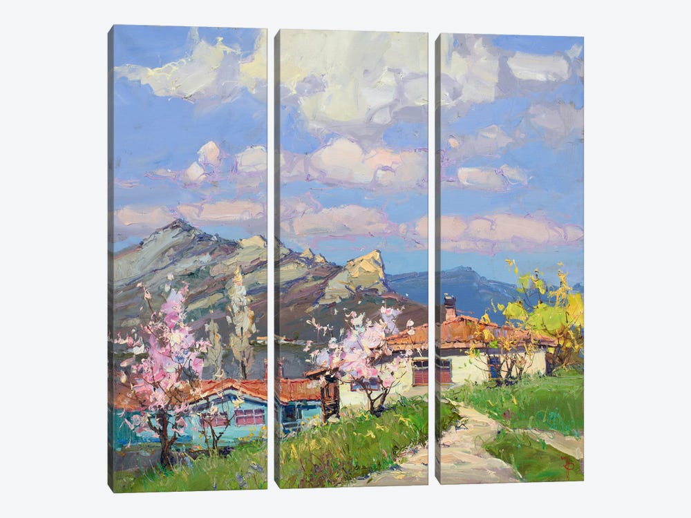 Pastel Colors Of Spring by Igor Pozdeev 3-piece Canvas Art Print