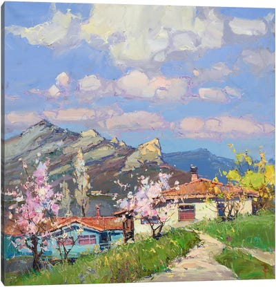 Pastel Colors Of Spring Canvas Art Print - Igor Pozdeev