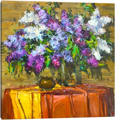 Kingdom Of Lilac Canvas Art Print - Igor Pozdeev