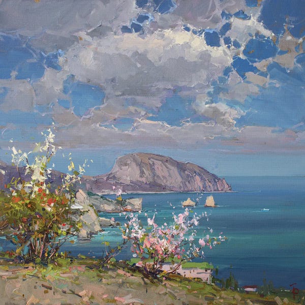Igor Pozdeev: Spring By The Seaside by Igor Pozdeev