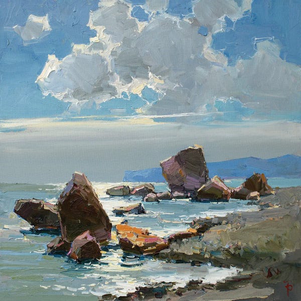 Igor Pozdeev: Sun Glitters Over The Sea by Igor Pozdeev