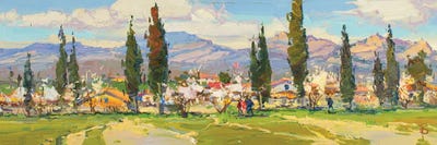 Cottonwoods by Igor Pozdeev canvas print