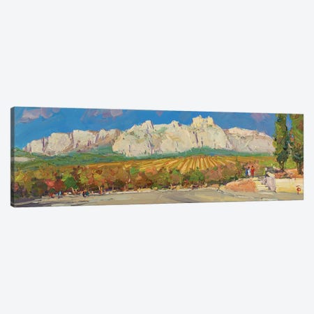 Vineyards At The Foot Of Ai-Petri Mountain Canvas Print #IPZ53} by Igor Pozdeev Canvas Wall Art