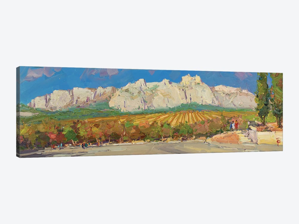 Vineyards At The Foot Of Ai-Petri Mountain by Igor Pozdeev 1-piece Canvas Art