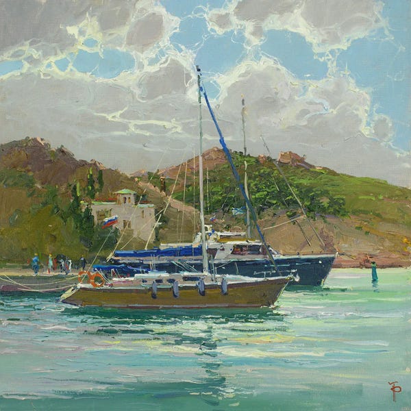 Igor Pozdeev: Yachts Of Balaklava by Igor Pozdeev