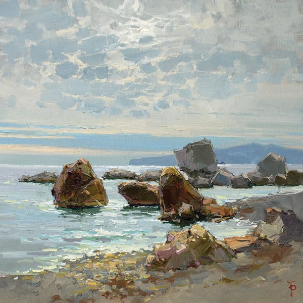 Cottagecore Goes Coastal: Moring Over The Sea by Igor Pozdeev