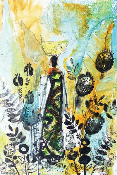 Irina Rumyantseva: African Tribal Women VI by Irina Rumyantseva