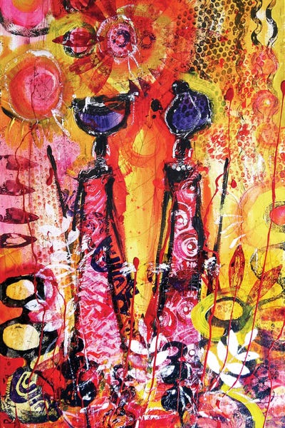 Irina Rumyantseva: African Tribal Women VII by Irina Rumyantseva