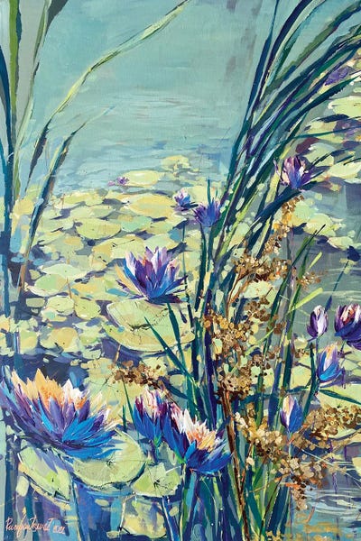 Irina Rumyantseva: Flowering Water Lillies by Irina Rumyantseva