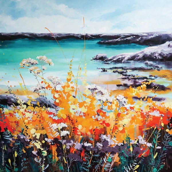 Irina Rumyantseva: Cornwall Sunny Coast by Irina Rumyantseva