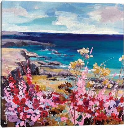 Cornwall Coast Canvas Art Print