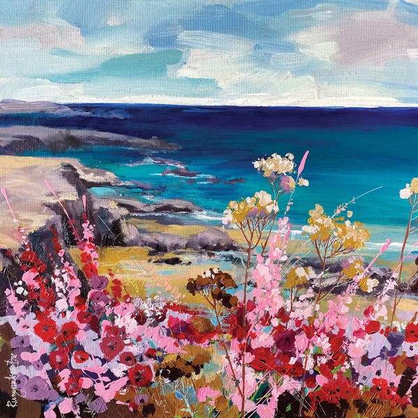 Irina Rumyantseva: Cornwall Coast by Irina Rumyantseva