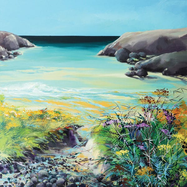 Contemporary Coastal: Beach by Irina Rumyantseva