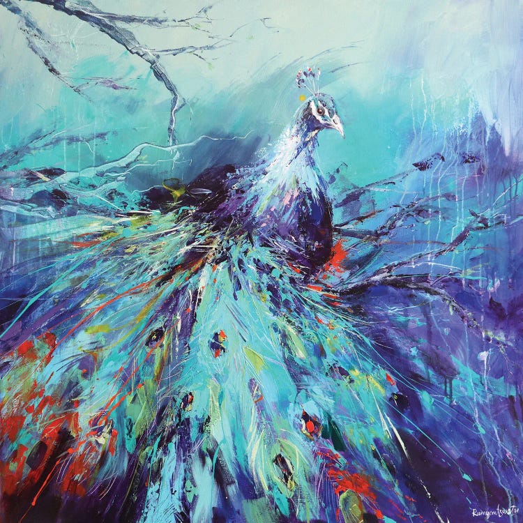 Peacock by Irina Rumyantseva wall art