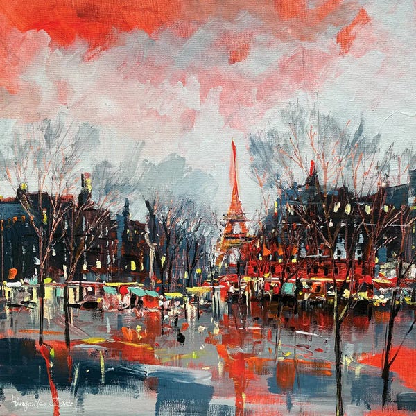 Irina Rumyantseva: Paris II by Irina Rumyantseva