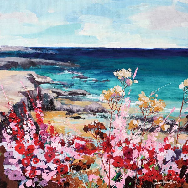 Irina Rumyantseva: Cornwall Sunny Coast II by Irina Rumyantseva