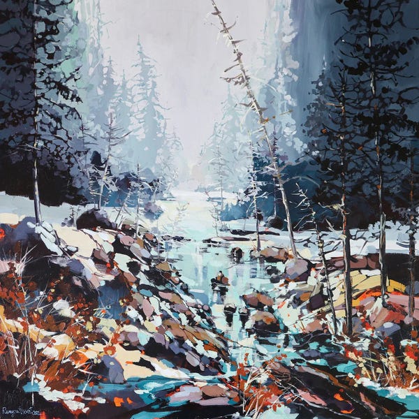 Irina Rumyantseva: Where The River Runs Through The Forest by Irina Rumyantseva