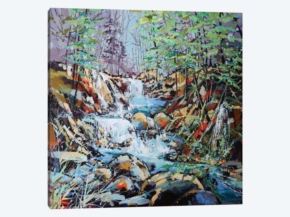 River Falls by Irina Rumyantseva 1-piece Canvas Art