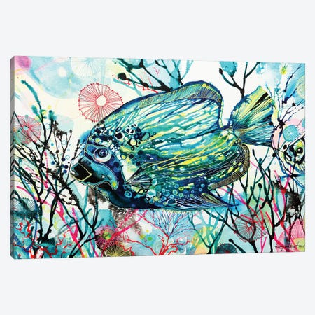 Tropical Fish Canvas Print #IRM42} by Irina Rumyantseva Canvas Art Print