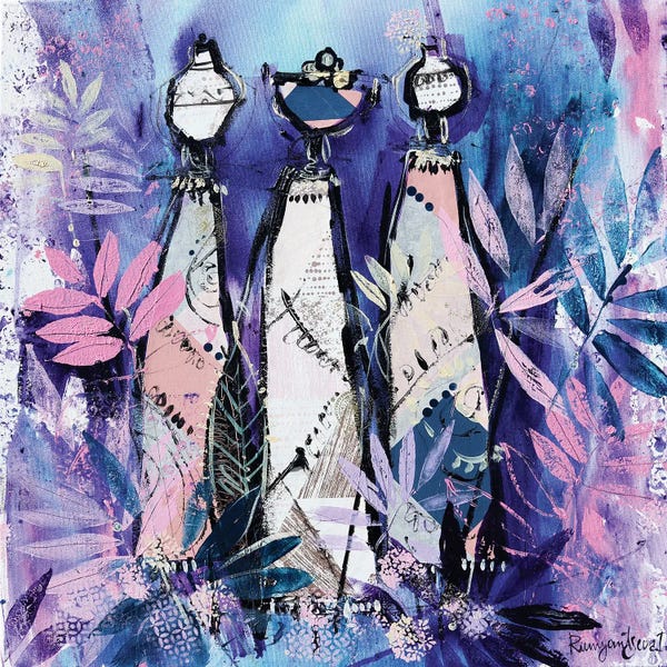 Irina Rumyantseva: African Tribal Women XV by Irina Rumyantseva