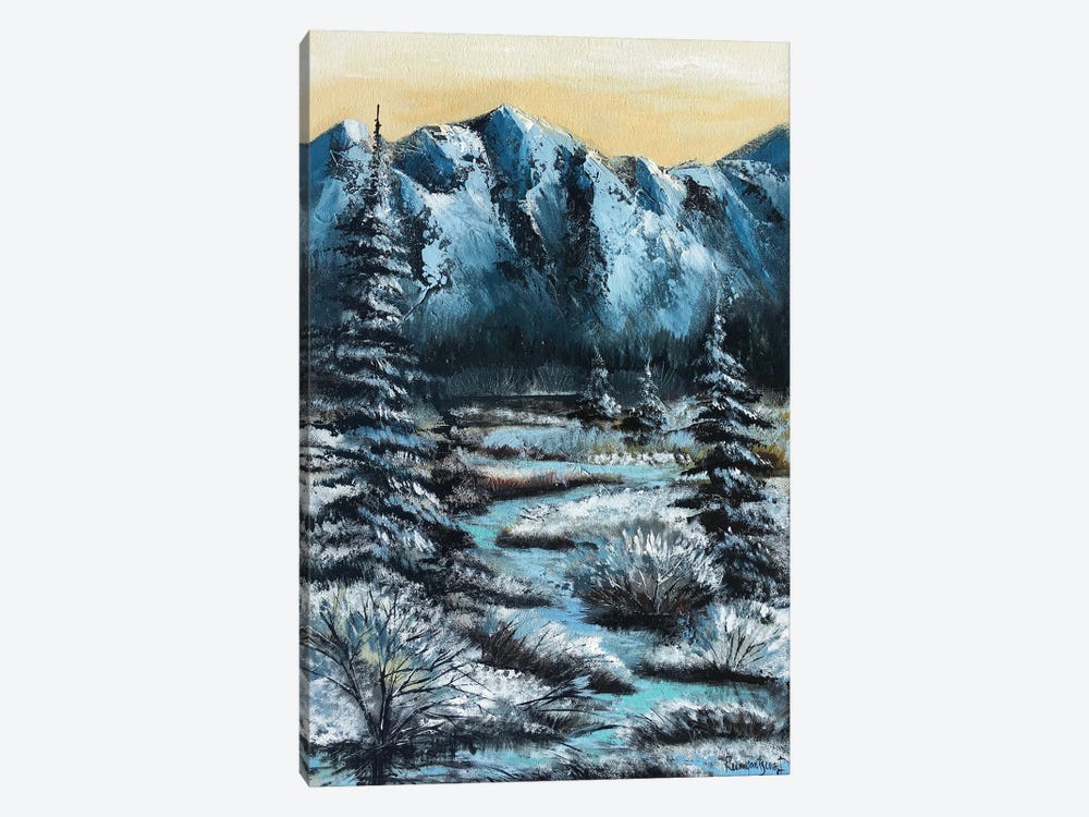 Winter Landscape by Irina Rumyantseva 1-piece Canvas Art