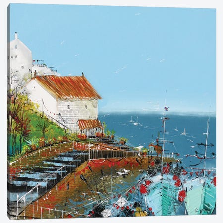 Cornish Coast Canvas Print #IRM54} by Irina Rumyantseva Canvas Print