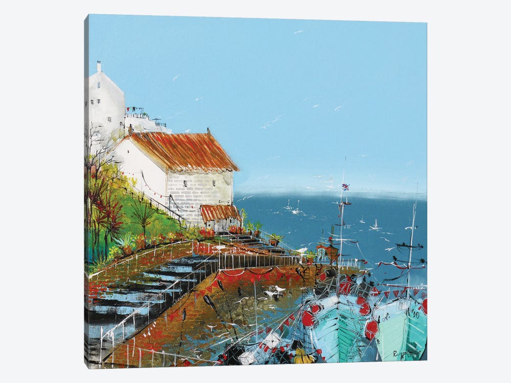 Cornish Coast by Irina Rumyantseva 1-piece Canvas Art Print