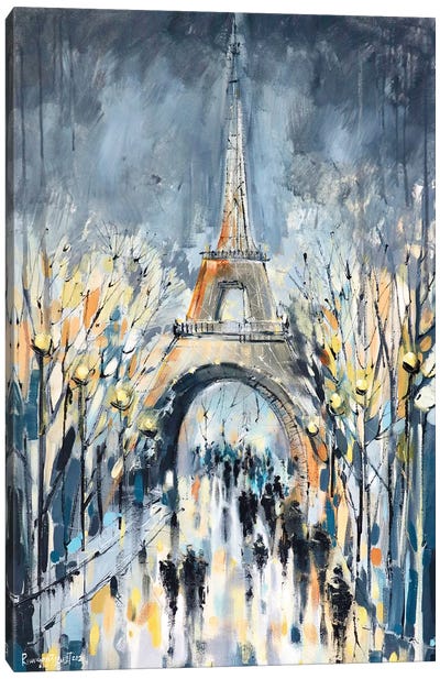 Paris Canvas Art Print - Tower Art