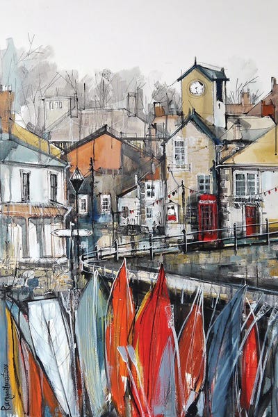 Cornwall: Cornwall Harbour by Irina Rumyantseva