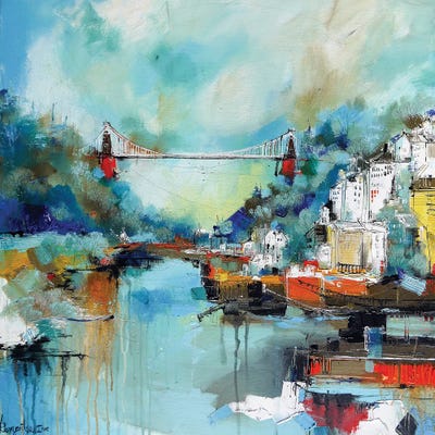 Clifton Suspension Bridge, Bristol by Irina Rumyantseva framed wall art