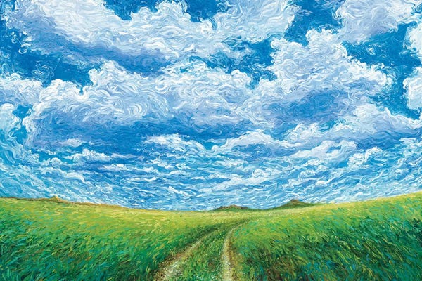 Finger Painting: Lazy TL Ranch by Iris Scott