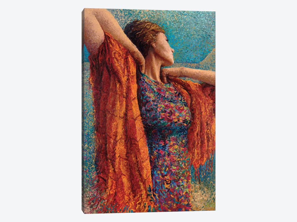 Miss Gibbons And The Scarf by Iris Scott 1-piece Canvas Art Print