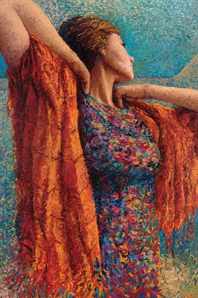 Finger Painting: Miss Gibbons And The Scarf by Iris Scott