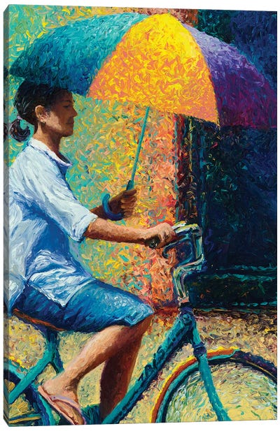 My Thai Sunbrella Canvas Art Print - Iris Scott
